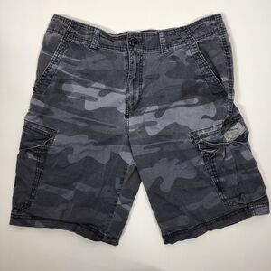 Unionbay Mens Camoflauge Cargo Shorts Size 34